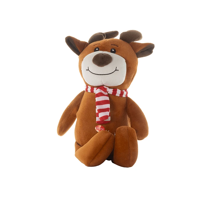 Patchwork Pet - Plush Dog Toy - Christmas Ruffies