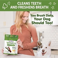 WHIMZEES - Dog Dental Treat - Brushzees Natural Grain Free Dental Chews