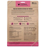 Vital Essentials - Freeze Dried Raw Cat Food - High Protein,  Grain Free & Limited Ingredient - Crunchy Mini Nibs - Chicken Entrée