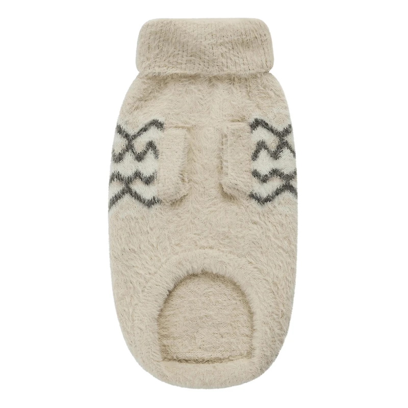 Fuzzy Dog Sweater - Snuggly, Stylish & Comfortable Stretchy Fit