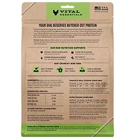 Vital Essentials - Freeze Dried Raw Dog Food - High Protein,  Grain Free & Limited Ingredient Crunchy Mini Nibs - Rabbit Entrée