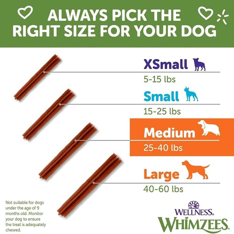 WHIMZEES - Dog Dental Treat - Stix Natural Grain Free Dental Chews