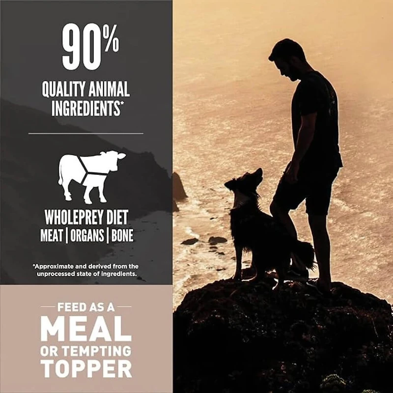 Orijen - Freeze Dried Medallions Dog Food - High Protein & Nutrient Rich Raw Animal Ingredients - Regional Red
