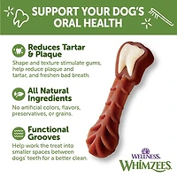 WHIMZEES - Dog Dental Treat - Brushzees Natural Grain Free Dental Chews
