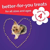 - Skinny Minis® Dog Treat - Big Flavor Soft Chews with Superfoods - Apple & Bacon