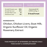 Primal - Freeze Dried Raw Cat Treat - All Natural with Probiotics - The G.O.A.T. Chicken & Goat Milk