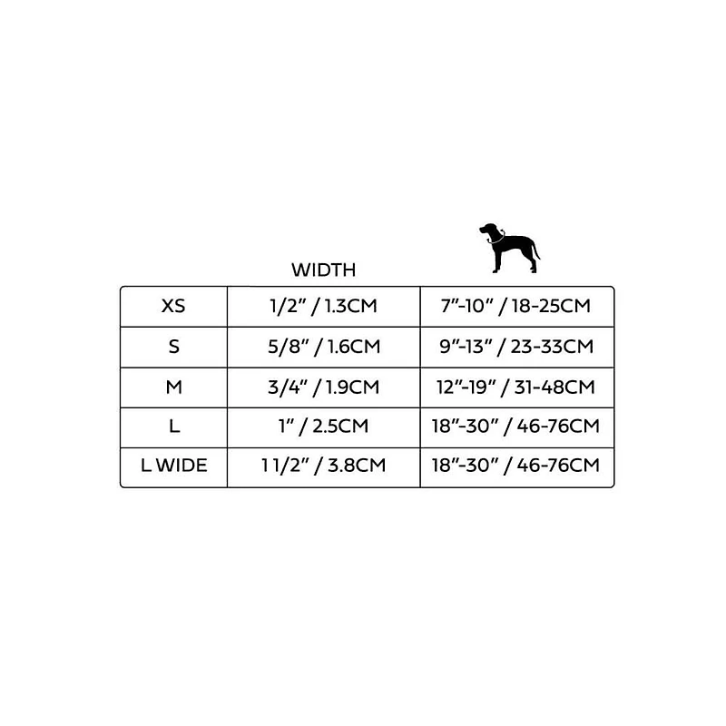 - Dog Collar - Adjustable Hardware & Durable Nylon - Lightning Bolt