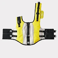 GF Pet - Dog Life Jacket - High Buoyancy,  Adjustable & Reflective for Safety - Yellow