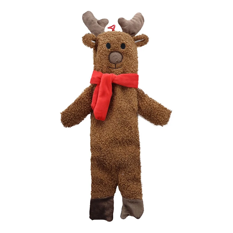 Patchwork Pet - Plush Dog Toy - Christmas Stuffingless
