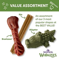 WHIMZEES - Dog Dental Treat - Brushzees Natural Grain Free Dental Chews