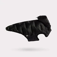 GF Pet - Puffy Cloud Parka Dog Coat - Elasto-Fit®,  Water Repellent & Sherpa Lined - Black