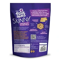 Fruitables - Skinny Minis® Dog Treat - Big Flavor Soft Chews with Superfoods
