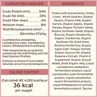 Primal - Freeze Dried Dog Food Nuggets - Raw & Natural Nutrition - Turkey & Sardine Recipe