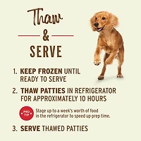 Primal - Frozen Dog Food Patties - Raw & Natural Nutrition