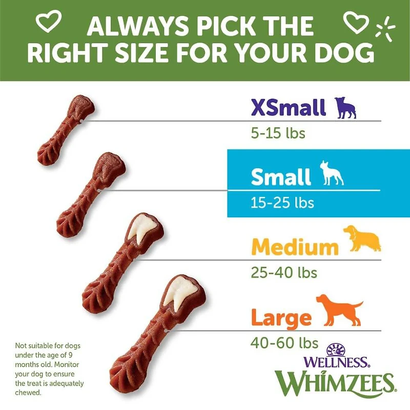- Dog Dental Treat - Brushzees Natural Grain Free Dental Chews - Small Breed