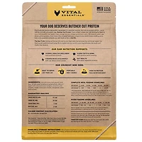 Vital Essentials - Freeze Dried Raw Dog Food - High Protein,  Grain Free & Limited Ingredient Crunchy Mini Nibs - Duck Entrée
