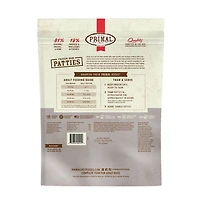 Primal - Frozen Dog Food - Patties - Venison
