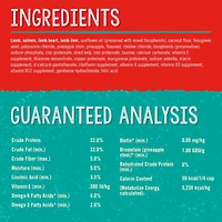 Stella & Chewy's - Freeze Dried Dog Food - Skin & Coat Support Meal or Topper - Grass Fed Lamb & Wild Caught Salmon Recipe