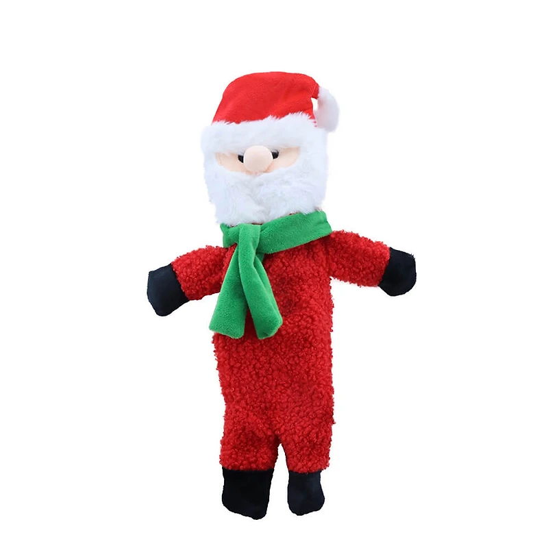 Patchwork Pet - Plush Dog Toy - Christmas Stuffingless