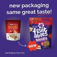 Fruitables - Biggies™ Dog Treat - Crunchy Bold Flavor & Natural Ingredients - Bacon & Apple