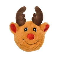 Patchwork Pet - Plush Dog Toy - Holiday Nubbies Hippo,  Penguin,  or Reindeer