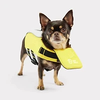 GF Pet - Dog Life Jacket - High Buoyancy,  Adjustable & Reflective for Safety - Yellow