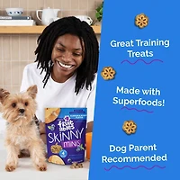 Fruitables - Skinny Minis® Dog Treat - Big Flavor Soft Chews with Superfoods - Pumpkin & Berry