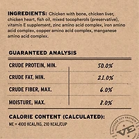 Vital Essentials - Freeze Dried Raw Dog Food - High Protein,  Grain Free & Limited Ingredient Crunchy Mini Nibs - Chicken Entrée