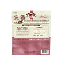Primal - Frozen Dog Food Nuggets - Raw & Natural Nutrition - Turkey & Sardine Recipe