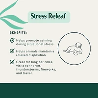 Pet Releaf - Hemp Extract Edibites - Stress Releaf Peppered Bacon Large Breed