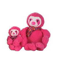 HuggleHounds - Plush Dog Toy - Durable with Tuffut Technology - Wild Things Sloth Knottie