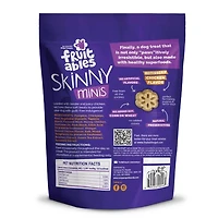 Fruitables - Skinny Minis® Dog Treat - Big Flavor Soft Chews with Superfoods - Rotisserie Chicken