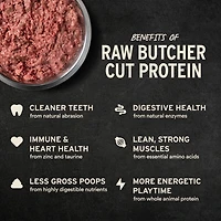 Vital Essentials - Frozen Raw Dog Treat - High Protein,  Grain Free & Limited Ingredient Patties - Beef Tripe