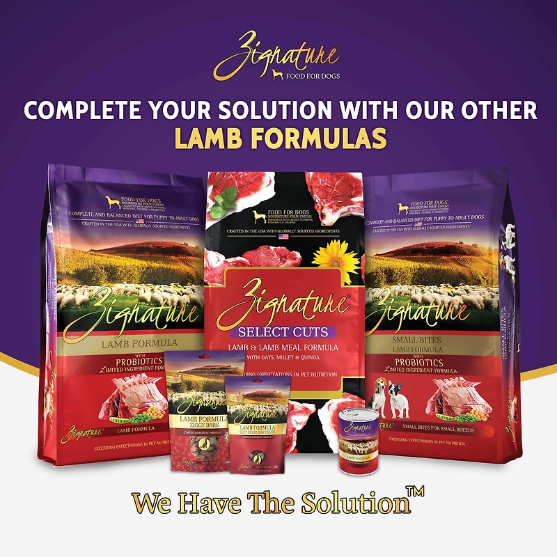 - Dry Dog Food – Limited Ingredient Wholesome Grains - Lamb & Lamb Meal Formula
