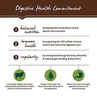 Holistic Select - Dry Dog Food - Natural Digestive Adult Health - Lamb Meal Recipe
