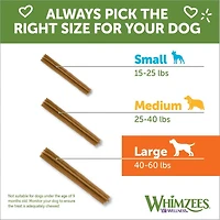 WHIMZEES - Dog Dental Treat - Brushzees Natural Grain Free Dental Chews - Large Breed Value Box