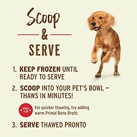 - Frozen Scoopable Pronto Dog Food - Raw & Natural Nutrition - Chicken Recipe