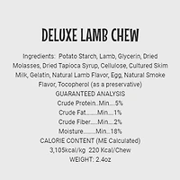 Etta Says - Deluxe Dog Chew - Protein Rich Natural Treat