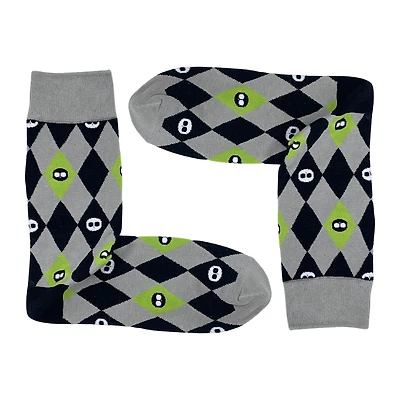 SKULL & ROMBO PATTERN