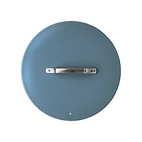 Crate & Barrel EvenCook Ceramic ™ Denim Nonstick 12" Fry Pan with Lid