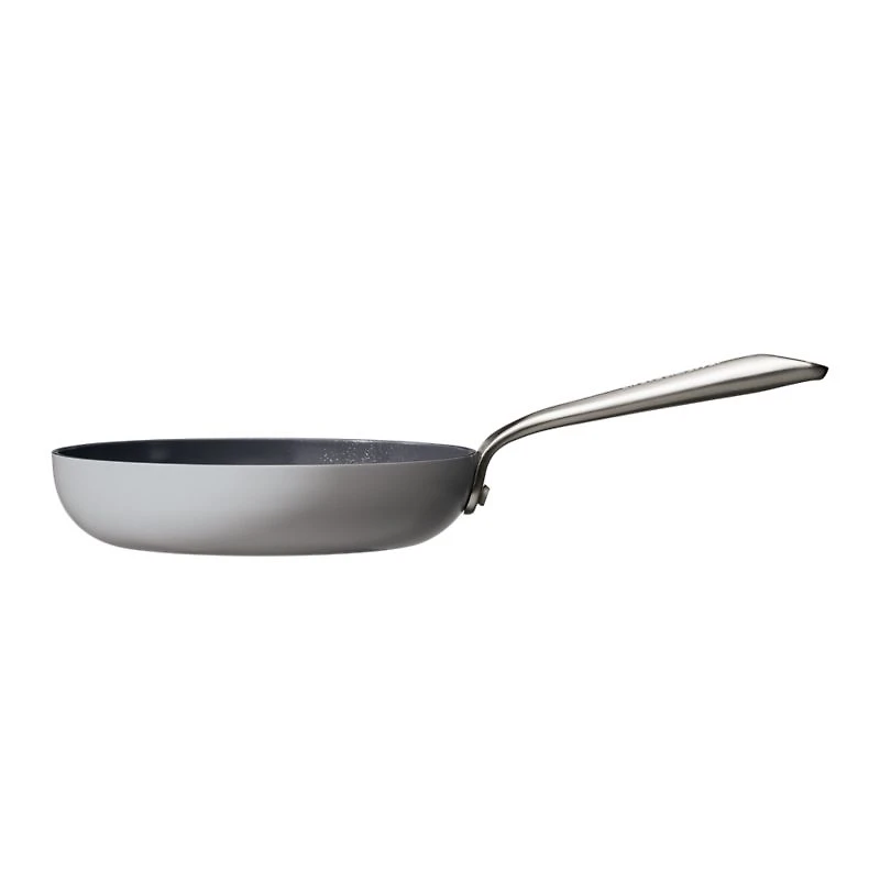 Crate & Barrel EvenCook Ceramic ™ Grey Nonstick Fry Pans, Set of 2