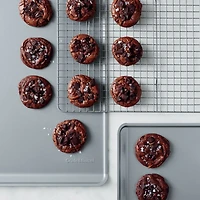 Crate & Barrel Silver Non-Stick Cookie Sheet