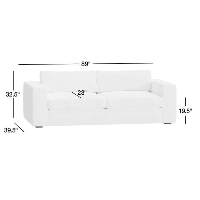 Oceanside 89" Sofa