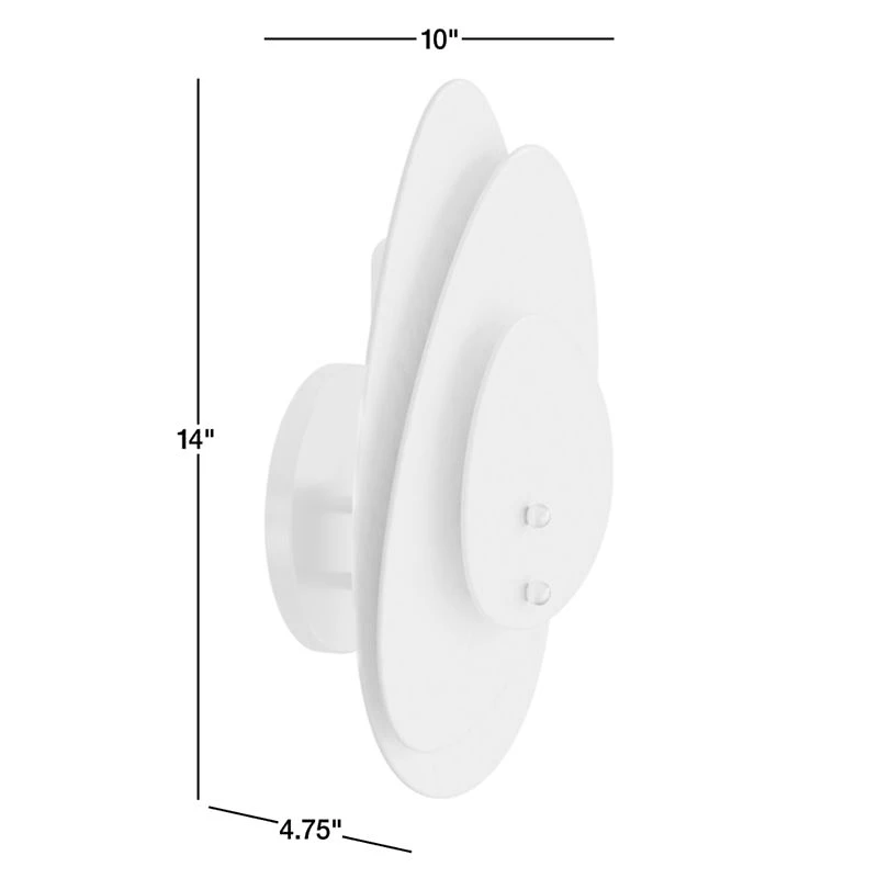 Darya Layered Glass Wall Sconce Light