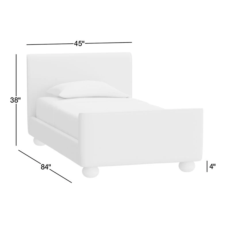 Emery Dune Upholstered Kids Twin Bed