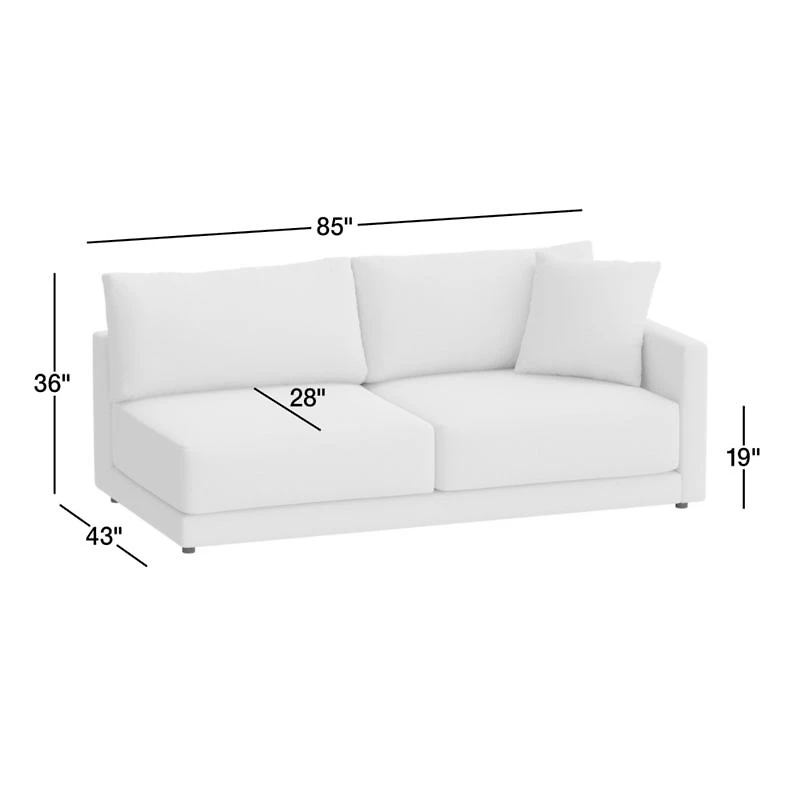 Gather Deep Right-Arm Sofa