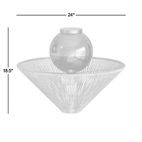 Token 24" Kids Flush Mount Ceiling Light by Jeremiah Brent