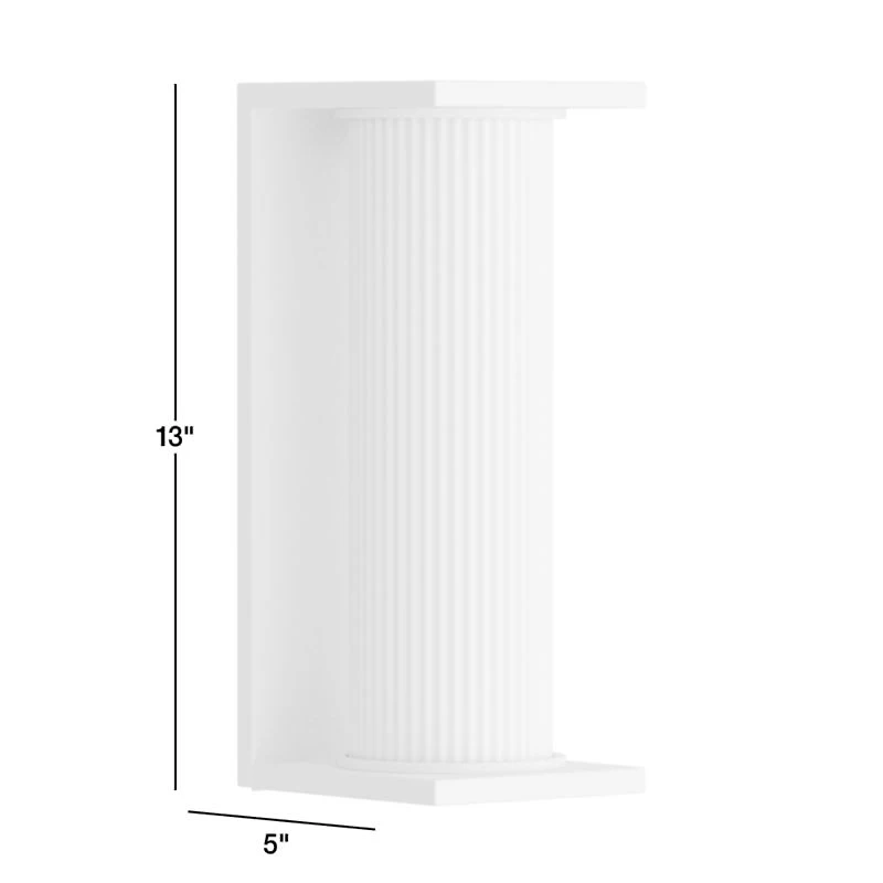 Soleil Brass Indoor/Outdoor Wall Sconce Light