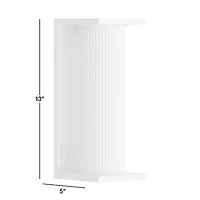Soleil Brass Indoor/Outdoor Wall Sconce Light