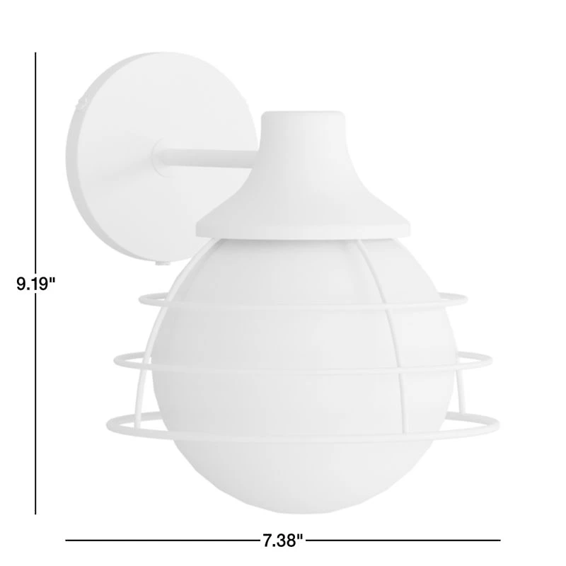 Fairfax Brass Metal Indoor/Outdoor Wall Sconce Light
